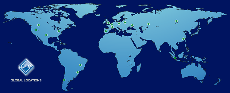 VEKA Worldwide locations